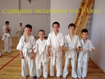 Сборами и экзаменом завершился учебно-тренировочный сезон для спортсменов Федерации Кёкусинкай Чувашской республики